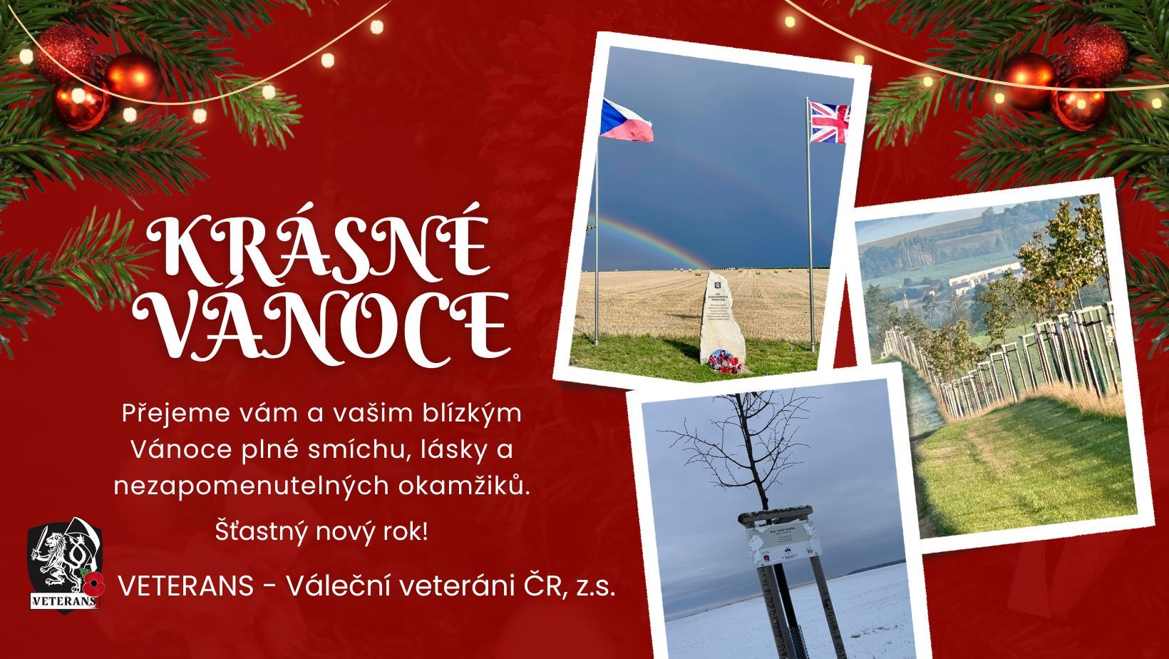 Krásné vánoční svátky a šťastné vykročení do roku 2026